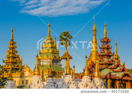 Shwedagon Pagoda Yangon in Myanmar Shwedagon Pagoda Yangon in Myanmar 30173500