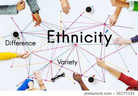 Web Link Chain Interconnection Concept 30175191