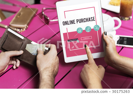 Online Shopping E-Commerce Purchase Market 30175263