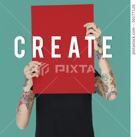 Create make something tattooed hands 30177126