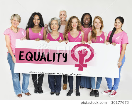 Women Girl Power Feminism Equal Opportunity Concept 30177673