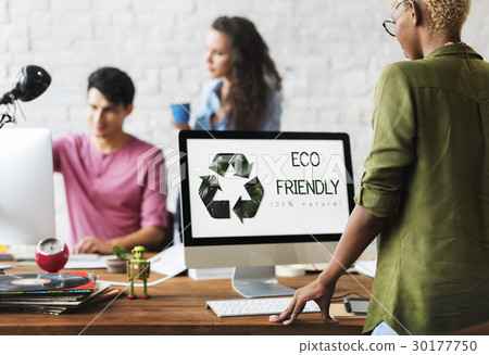 Environmental Natural Ecology Recycle Icon 30177750