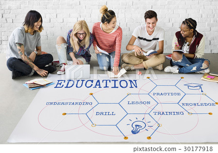 Education Academy Certification Curriculum Icon 30177918