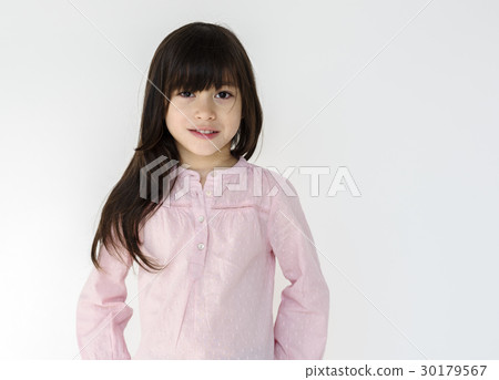 Pretty Girl Protrait Shoot White Background Pretty Girl Protrait Shoot White Background 30179567