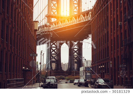 Sunset in New York City 30181329