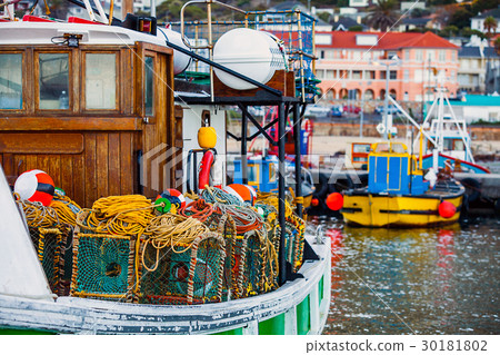 Hafen von Fish Hoek Südafrika Hafen von Fish Hoek Südafrika 30181802