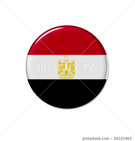 Can badge national flag icon Egypt Can badge national flag icon Egypt 30183963
