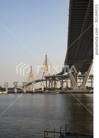Bhumibol Bridge, Bangkok, Thailand Bhumibol Bridge, Bangkok, Thailand 30184013