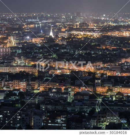 Aerial View of Bangkok, Thailand 30184016