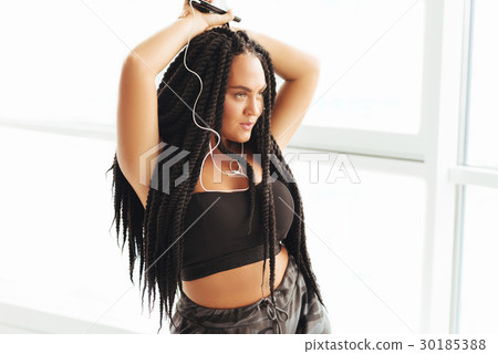 Graceful glamorous dancer ready for performance 30185388