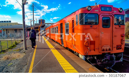 Takamatsu Station Platform Taiwan Momotaro Line 30187067