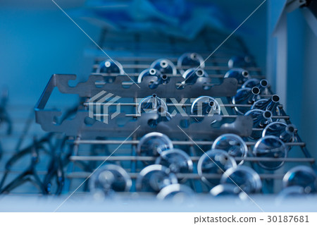 Steel ear-funnels being sterile in the box Steel ear-funnels being sterile in the box 30187681