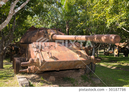 柬埔寨暹粒戰爭博物館坦克 30187786
