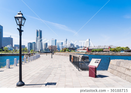Minato Mirai viewing from the nose breakwater in the Yokohama elephant 30188715