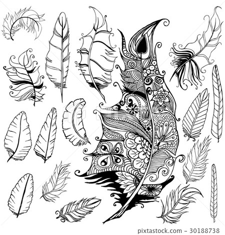 Feather set 30188738