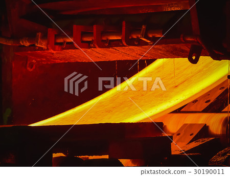 Hot-rolled steel process in steel industry 30190011
