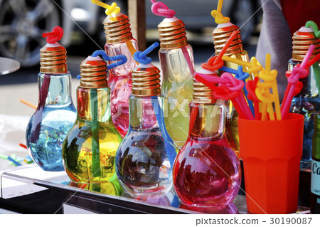 Light bulb type soft drink of stalls Light bulb type soft drink of stalls 30190087