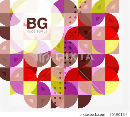 Minimalistic circle composition background Minimalistic circle composition background 30190184