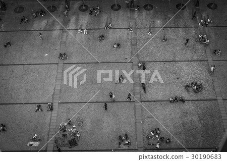People going somewhere 30190683