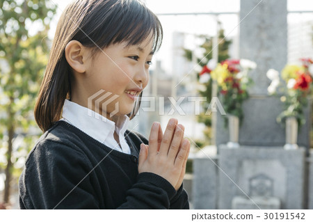 a visit to a grave  30191542