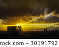 Sunrise at Bangkok, capital city of Thailand 30191792
