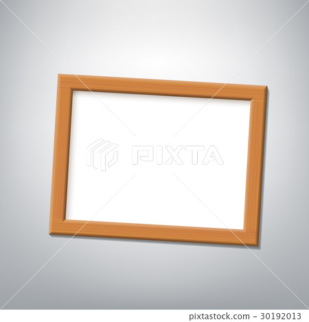 Wooden frame. Stock illustration. 30192013