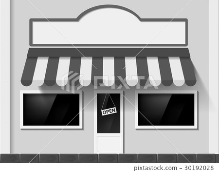 Shop window. Stock illustration. 30192028
