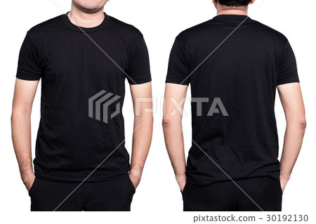 Man black t-shirt 30192130