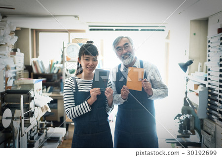 Craftsmaster and apprentice Craftsmaster and apprentice 30192699