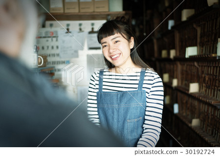 Shop receptionist 30192724