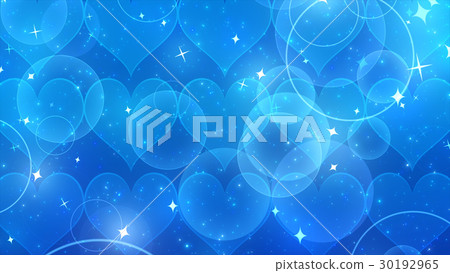 Heart and sparkling background 30192965