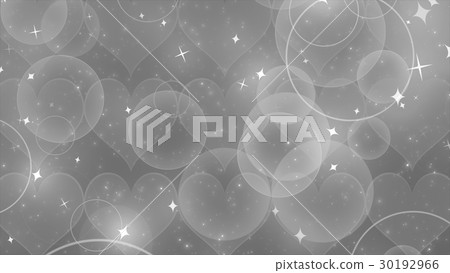 Heart and sparkling background 30192966
