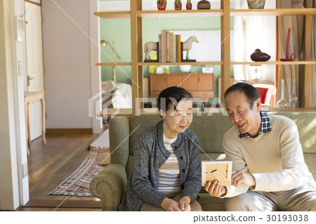 照片老式的老夫婦 30193038