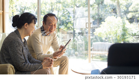 照片老式的老夫婦 30193171