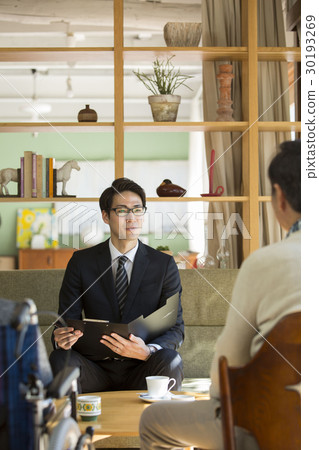 Renovation suggestion businessmen Renovation suggestion businessmen 30193269