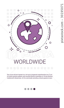 Earth Planet Worldwide Connection Banner 30195071