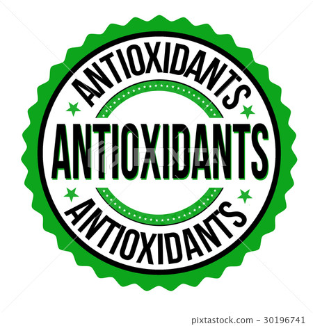 Antioxidants emblem 30196741