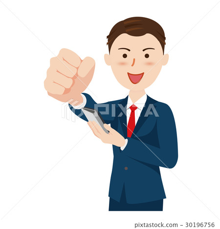 Businessman smartphone Businessman smartphone 30196756