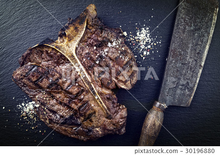 Dry Aged Barbecue T-Bone Steak 30196880