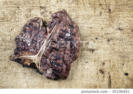 Dry Aged Barbecue T-Bone Steak 30196881