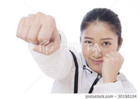 Sportswear young women exercise exercise 30198104