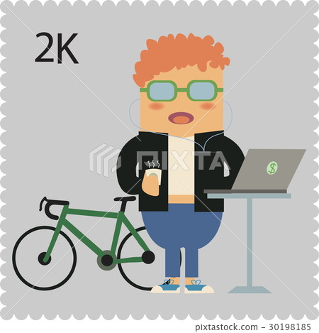 Vector cartoon character generation 2000 Vector cartoon character generation 2000 30198185