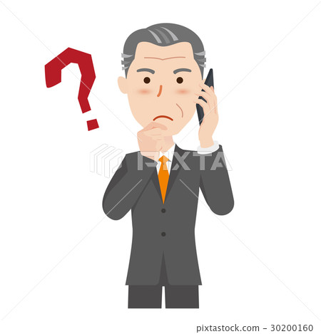Senior businessman smartphone Senior businessman smartphone 30200160