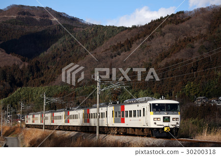 185系列草津Kusatsu。 2012/12/31 30200318