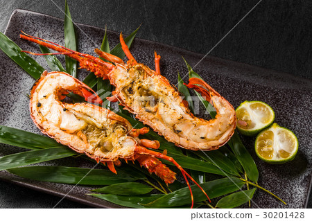 Shrimp shell of Ise shrimp shrimp's demon shellfish Japanese food 30201428