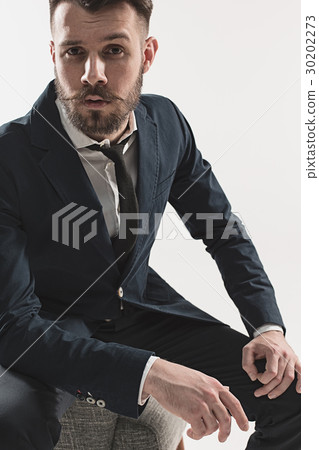 Portrait of stylish handsome young man 30202273
