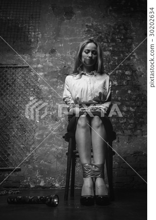 Rich defenseless business lady taken hostage Rich defenseless business lady taken hostage 30202634
