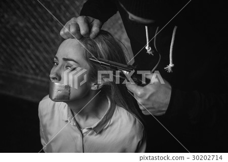 Powerless broken woman afraid to die 30202714