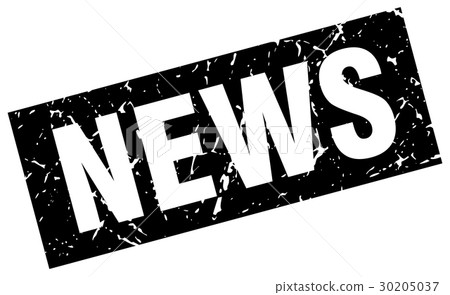 square grunge black news stamp 30205037