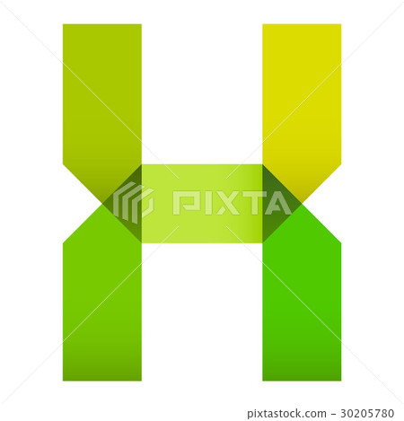 bright letter folded of paper 30205780